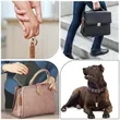 Leather Wood Keychain | https://www.bestnamebadges.com