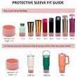 Silicone Bottom Boot Protector Sleeve | https://www.bestnamebadges.com