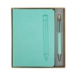 Manhattan II Gift Set w/ Magnetic Journal & Recycled Pen | https://www.bestnamebadges.com