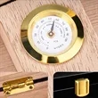 Cedar Wood Humidor Case Cigar Storage Box With Hygrometer | https://www.bestnamebadges.com