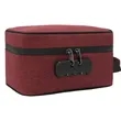 Combination Lock Tobacco Pipe Pouch Box Smell Proof Case Bag | https://www.bestnamebadges.com