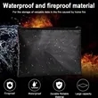 Fireproof Waterproof Document Bags Safe Storage File Pouch | https://www.bestnamebadges.com