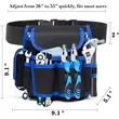 8-Pockets Detachable & Adjustable Construction Tool Belt | https://www.bestnamebadges.com
