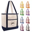 Foldable Multipurpose Portable Heavy Cotton Canvas Tote Bag | https://www.bestnamebadges.com