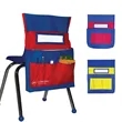 Classroom Organizer Label Slot Multiple Chair Back Pockets | https://www.bestnamebadges.com