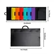 Foldable Hanging Storage Organizer Wall Mount File Document | https://www.bestnamebadges.com