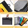 Foldable Hanging Storage Organizer Wall Mount File Document | https://www.bestnamebadges.com