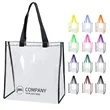 Transparent Work Concerts Travel Stadium Compliant Tote Bag | https://www.bestnamebadges.com