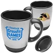 16 oz. Stainless Steel Bistro Travel Mugs | https://www.bestnamebadges.com