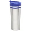 15 oz Insulated Stainless Steel Travel Mugs w/ Flip Lid Top | https://www.bestnamebadges.com