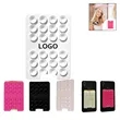 Dual-Purpose Silicon Phone Card Holder with Suction Cup | https://www.bestnamebadges.com