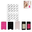 Dual-Purpose Silicon Phone Card Holder with Suction Cup | https://www.bestnamebadges.com