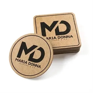 Custom Kraft Paper Coaster