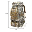 80L Outdoor Camouflage Hiking Waterproof Military Bags | https://www.bestnamebadges.com