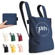 Large Capacity Foldable Reusable Shopping Tote Backpacks | https://www.bestnamebadges.com