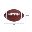 Size 9 American Type Rugby Professional Training Football | https://www.bestnamebadges.com
