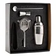 Bar Party Lightweight Bartender Kit Cocktail Shaker Set | https://www.bestnamebadges.com