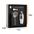 Bar Party Lightweight Bartender Kit Cocktail Shaker Set | https://www.bestnamebadges.com