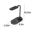 Adjustable Smart Control Wireless Charging LED Desk Lamp | https://www.bestnamebadges.com