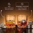Anniversary Gift Wooden Box Ice Cube Whiskey Glass Sets | https://www.bestnamebadges.com