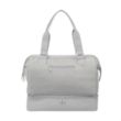 The Weekender Mini Travel Bag With Drop Bottom | https://www.bestnamebadges.com