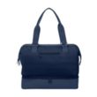 The Weekender Mini Travel Bag With Drop Bottom | https://www.bestnamebadges.com