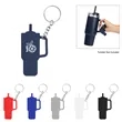 Intrepid Tumbler Shaped Silicone Key Ring | https://www.bestnamebadges.com