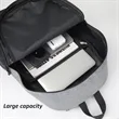 Graphite Astoria Backpack | https://www.bestnamebadges.com
