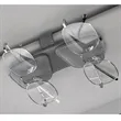 Non-slip Soft Magnetic Universal Car Visor Sunglasses Holder | https://www.bestnamebadges.com