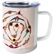 10 oz. Insulated Stainless Steel Sublimation Mug | https://www.bestnamebadges.com