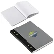 Executive FSC® Journal with Textured Grommet Spine | https://www.bestnamebadges.com