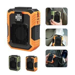 4000mAh Outdoor Rechargeable Clip Waist Fan