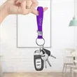 Silicone Wristband Keyring | https://www.bestnamebadges.com
