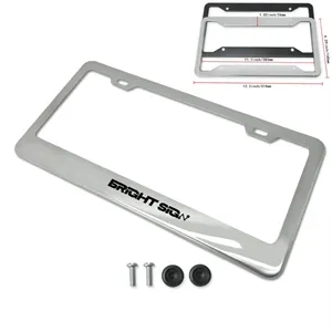 License Plate Frames Stainless Steel