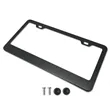 License Plate Frames Stainless Steel | https://www.bestnamebadges.com
