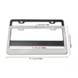 License Plate Frames Stainless Steel | https://www.bestnamebadges.com