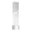 Oakham VividPrint™ Award on Paragon Base - Clear | https://www.bestnamebadges.com