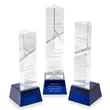 Oakham Award on Robson Base - Blue | https://www.bestnamebadges.com