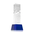 Oakham Award on Robson Base - Blue | https://www.bestnamebadges.com