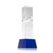 Oakham Award on Robson Base - Blue | https://www.bestnamebadges.com