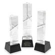 Oakham Award on Robson Base - Black | https://www.bestnamebadges.com