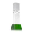 Oakham Award on Robson Base - Green | https://www.bestnamebadges.com