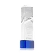 Oakham Award on Paragon Base - Blue | https://www.bestnamebadges.com