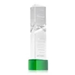 Oakham Award on Paragon Base - Green | https://www.bestnamebadges.com