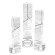 Oakham Award on Paragon Base - Clear | https://www.bestnamebadges.com