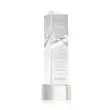 Oakham Award on Paragon Base - Clear | https://www.bestnamebadges.com