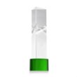 Oakham Award on Marvel Base - Green | https://www.bestnamebadges.com