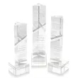 Oakham Award on Hancock Base - Clear | https://www.bestnamebadges.com