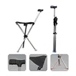 Outdoor Foldable Crutch Chair | https://www.bestnamebadges.com