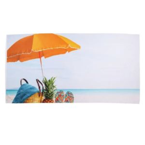62" x 32" Sublimated Beach Towel